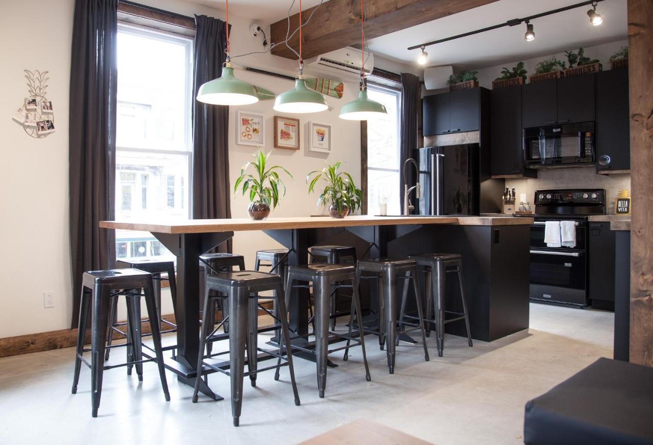 Le Bed & Cocktail - Appartement Sur L'Avenue Du Mont-Royal Montréal Eksteriør billede
